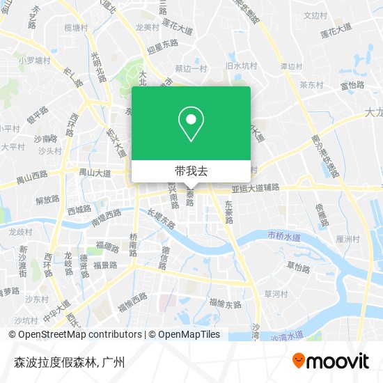 森波拉度假森林地图