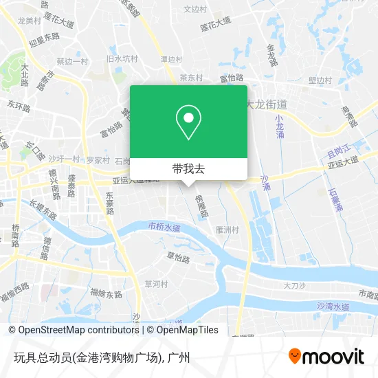 玩具总动员(金港湾购物广场)地图