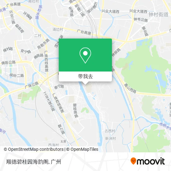 顺德碧桂园海韵阁地图