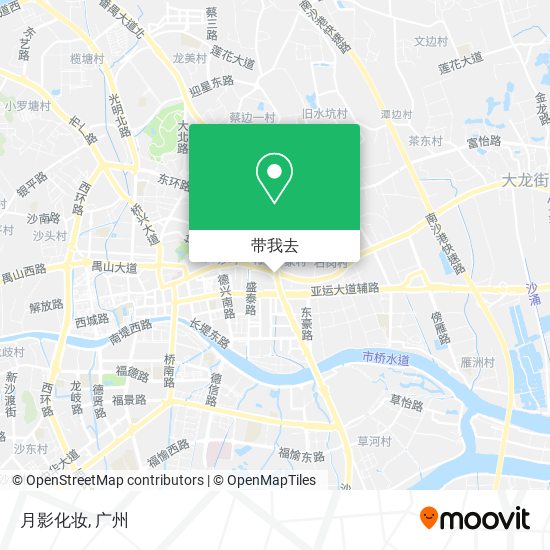 月影化妆地图