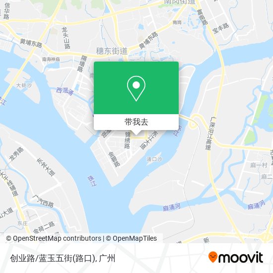 创业路/蓝玉五街(路口)地图
