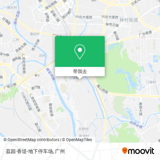 荔园·香堤-地下停车场地图