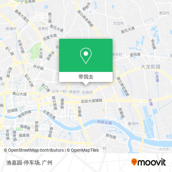 渔嘉园-停车场地图