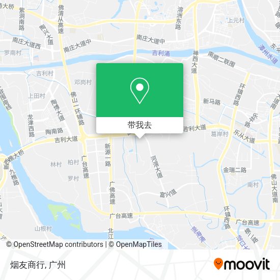 烟友商行地图