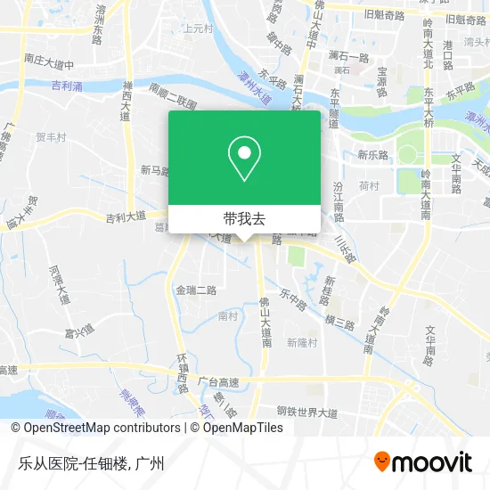 乐从医院-任钿楼地图