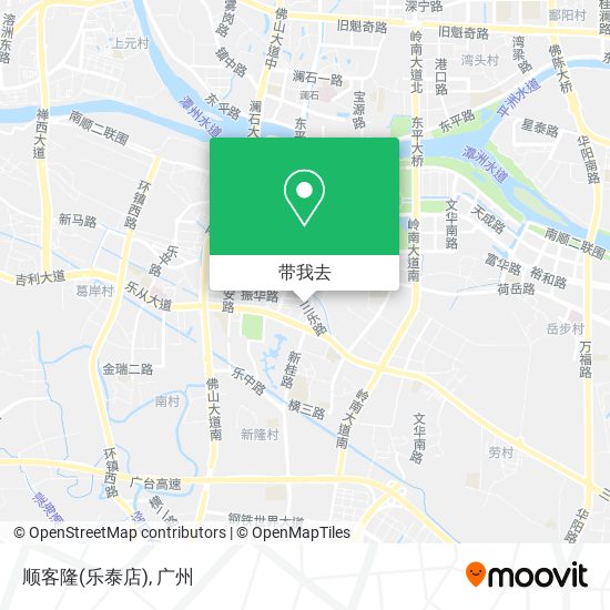 顺客隆(乐泰店)地图