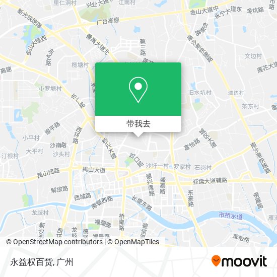 永益权百货地图