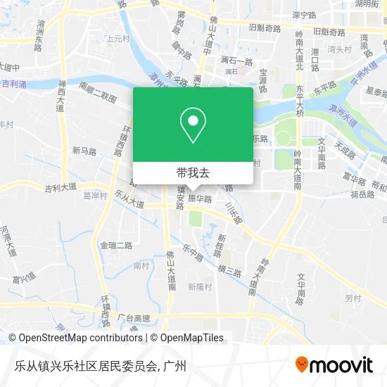 乐从镇兴乐社区居民委员会地图