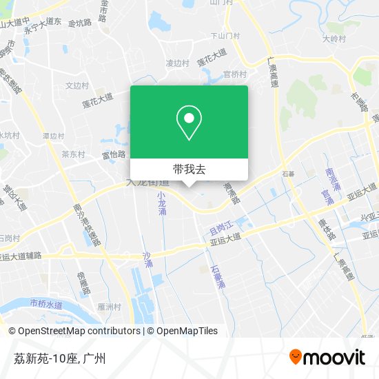 荔新苑-10座地图