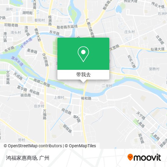 鸿福家惠商场地图