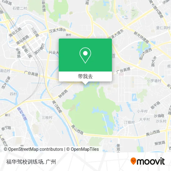 福华驾校训练场地图