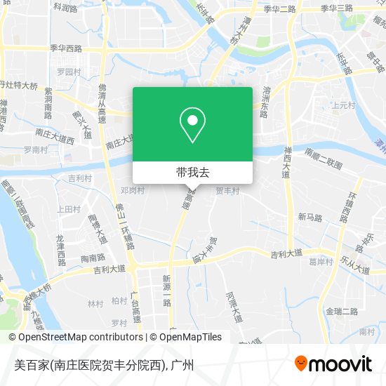 美百家(南庄医院贺丰分院西)地图