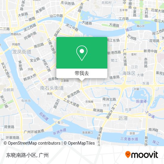 东晓南路小区地图