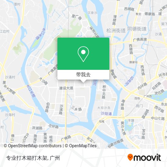 专业打木箱打木架地图