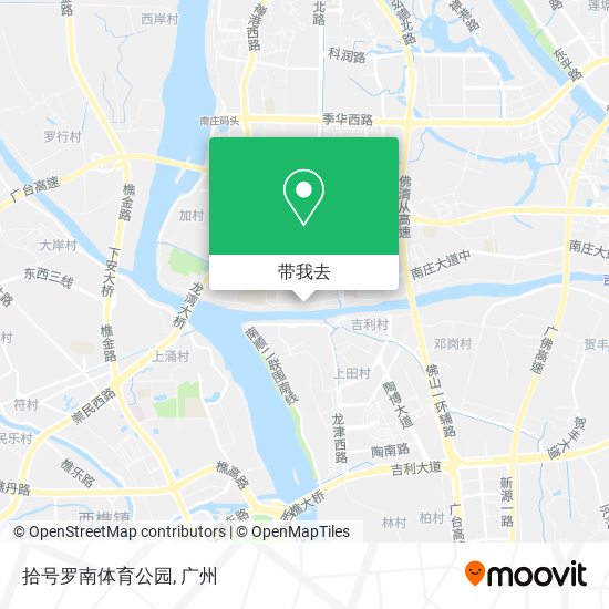 拾号罗南体育公园地图