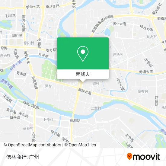 信益商行地图