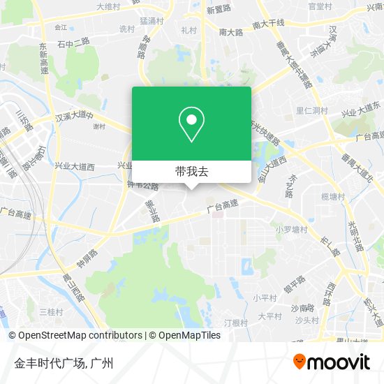 金丰时代广场地图