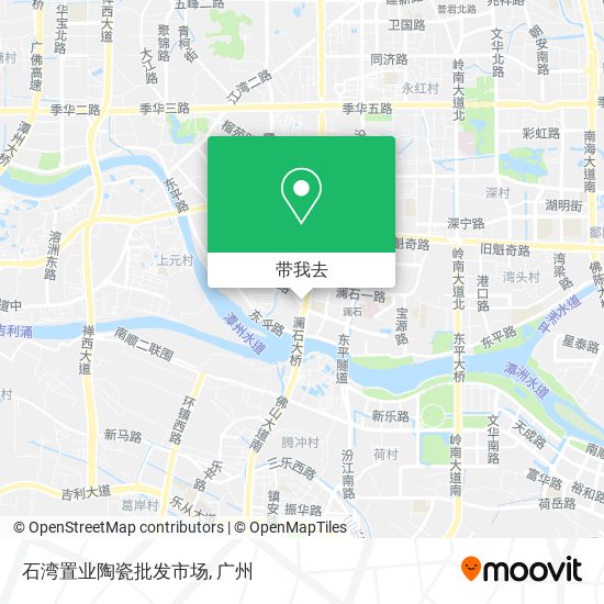 石湾置业陶瓷批发市场地图