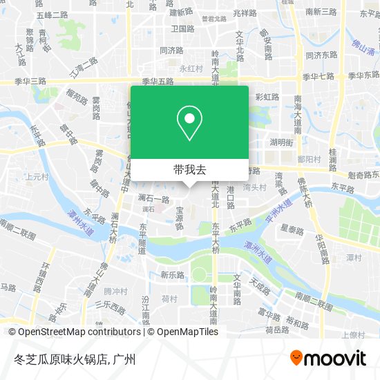 冬芝瓜原味火锅店地图