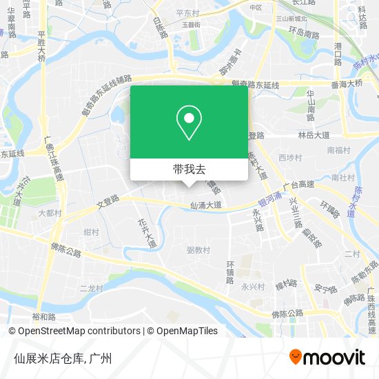 仙展米店仓库地图
