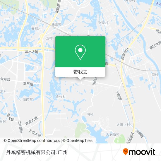 丹威精密机械有限公司地图
