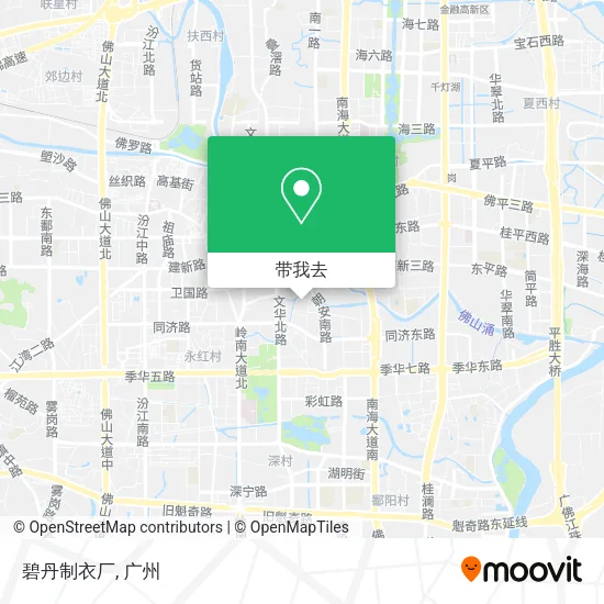 碧丹制衣厂地图