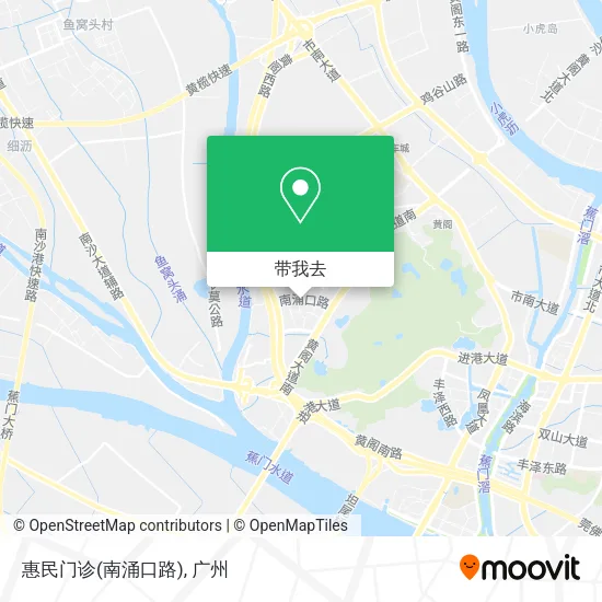 惠民门诊(南涌口路)地图