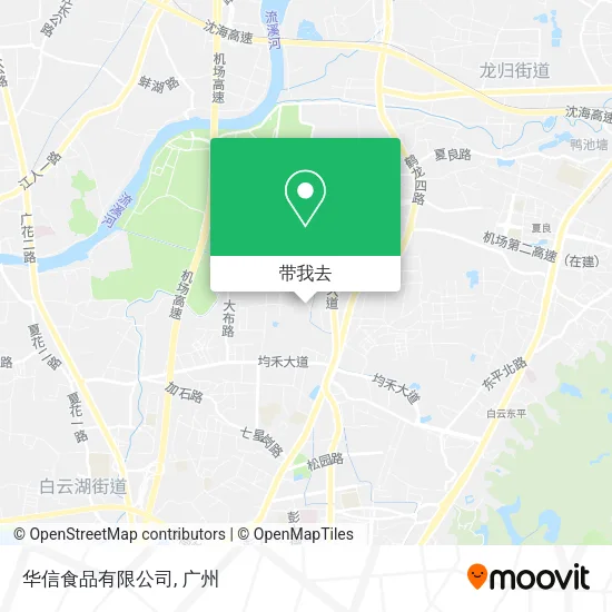 华信食品有限公司地图