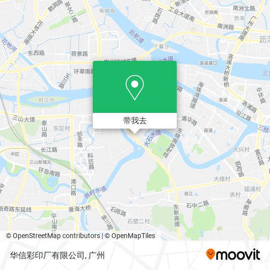 华信彩印厂有限公司地图