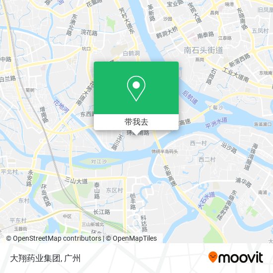 大翔药业集团地图