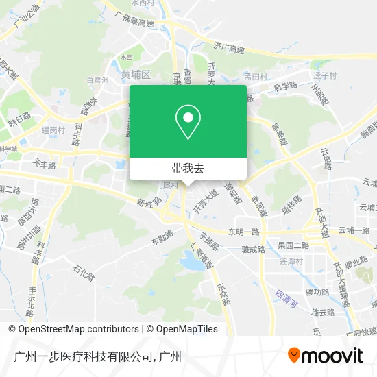 广州一步医疗科技有限公司地图