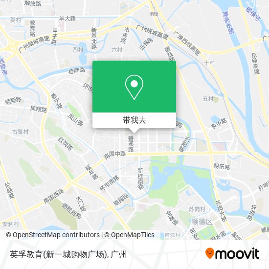 英孚教育(新一城购物广场)地图
