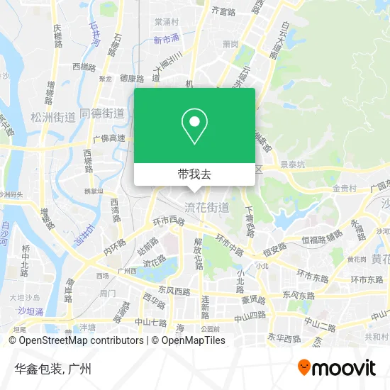 华鑫包装地图