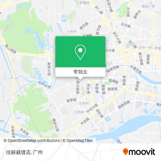 佳丽裁缝店地图