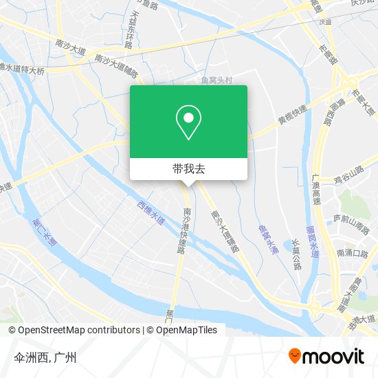 伞洲西地图
