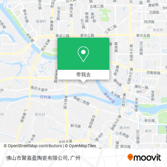 佛山市聚嘉盈陶瓷有限公司地图