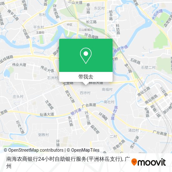 南海农商银行24小时自助银行服务(平洲林岳支行)地图