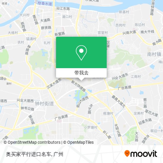 奥买家平行进口名车地图