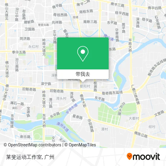 莱斐运动工作室地图