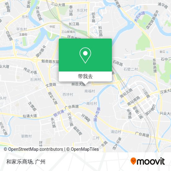 和家乐商场地图