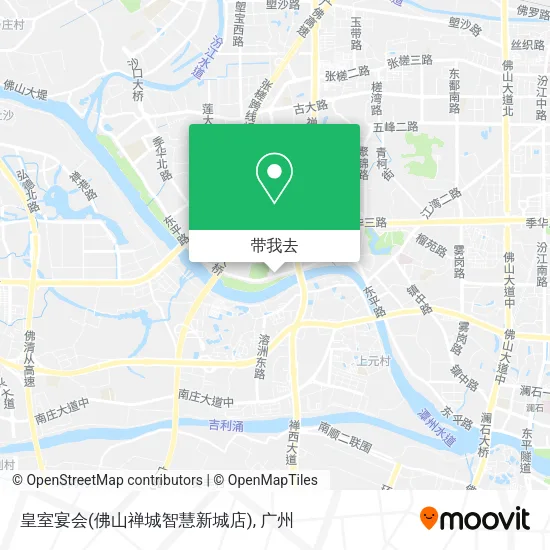 皇室宴会(佛山禅城智慧新城店)地图