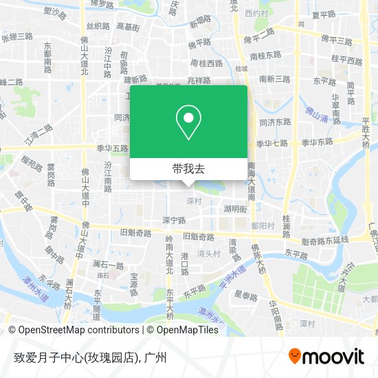 致爱月子中心(玫瑰园店)地图
