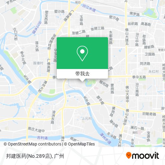 邦建医药(No.289店)地图
