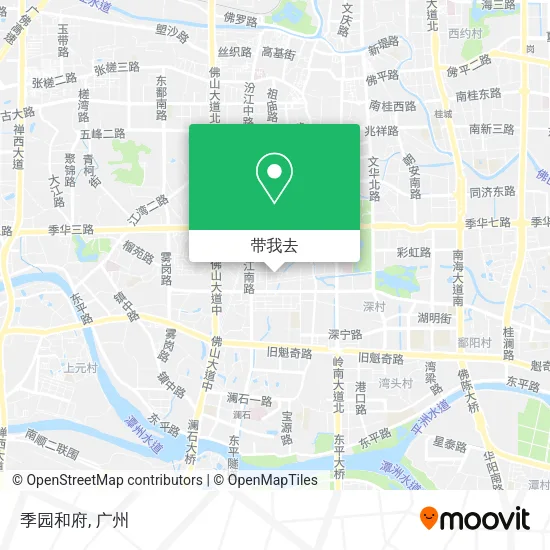 季园和府地图