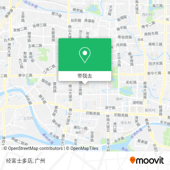 经富士多店地图