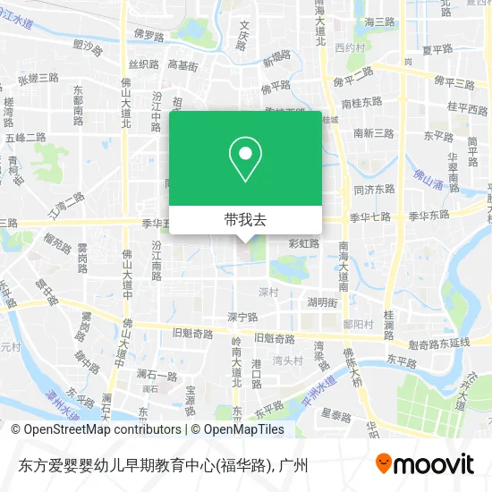 东方爱婴婴幼儿早期教育中心(福华路)地图