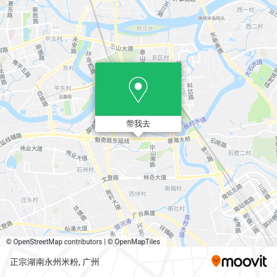 正宗湖南永州米粉地图