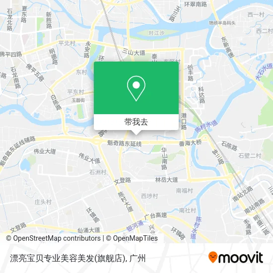 漂亮宝贝专业美容美发(旗舰店)地图