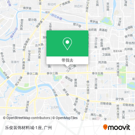 乐俊装饰材料城-1座地图