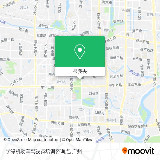 学缘机动车驾驶员培训咨询点地图